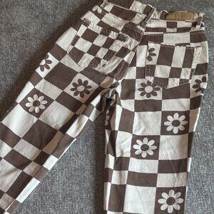 PAC SUN Eco Flower straight leg jeans